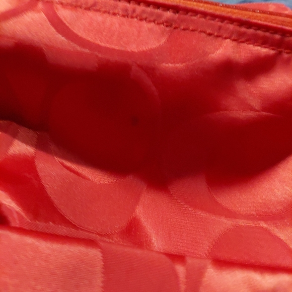 Coach Nylon Packable Weekender Bag - RED ❤ - Picture 7 of 15